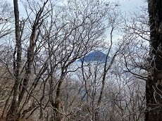 贈答・プレゼントにも。こだわり高級無添加パスタソース専門店・おとりよせのナチュラルグレースメルカートのブログ
樹氷の富士山縦走Part3　毛無山から下山　富士山がチラ見え。